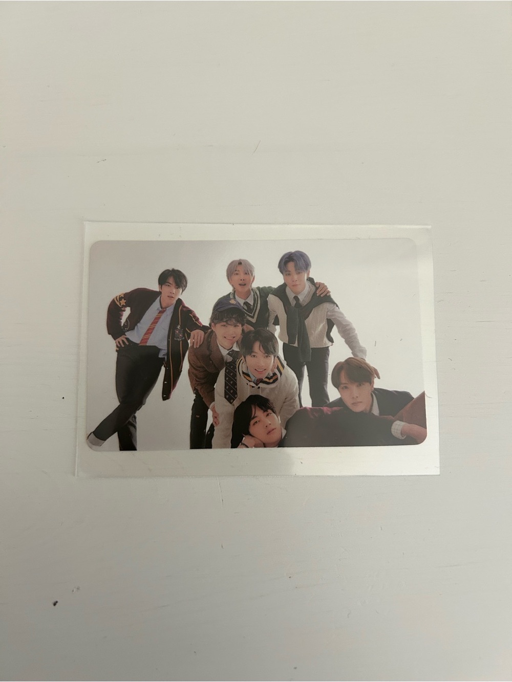 BTS Group Photocard Seven Album Version 4